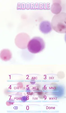 Adorable Animated Keyboard + Live Wallpaper android App screenshot 1