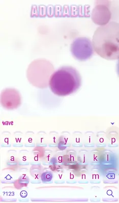 Adorable Animated Keyboard + Live Wallpaper android App screenshot 4